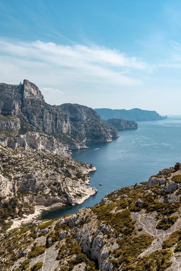 Superbe T2 Dans Villa Entre Calanques Et Colline Marseille Exteriör bild
